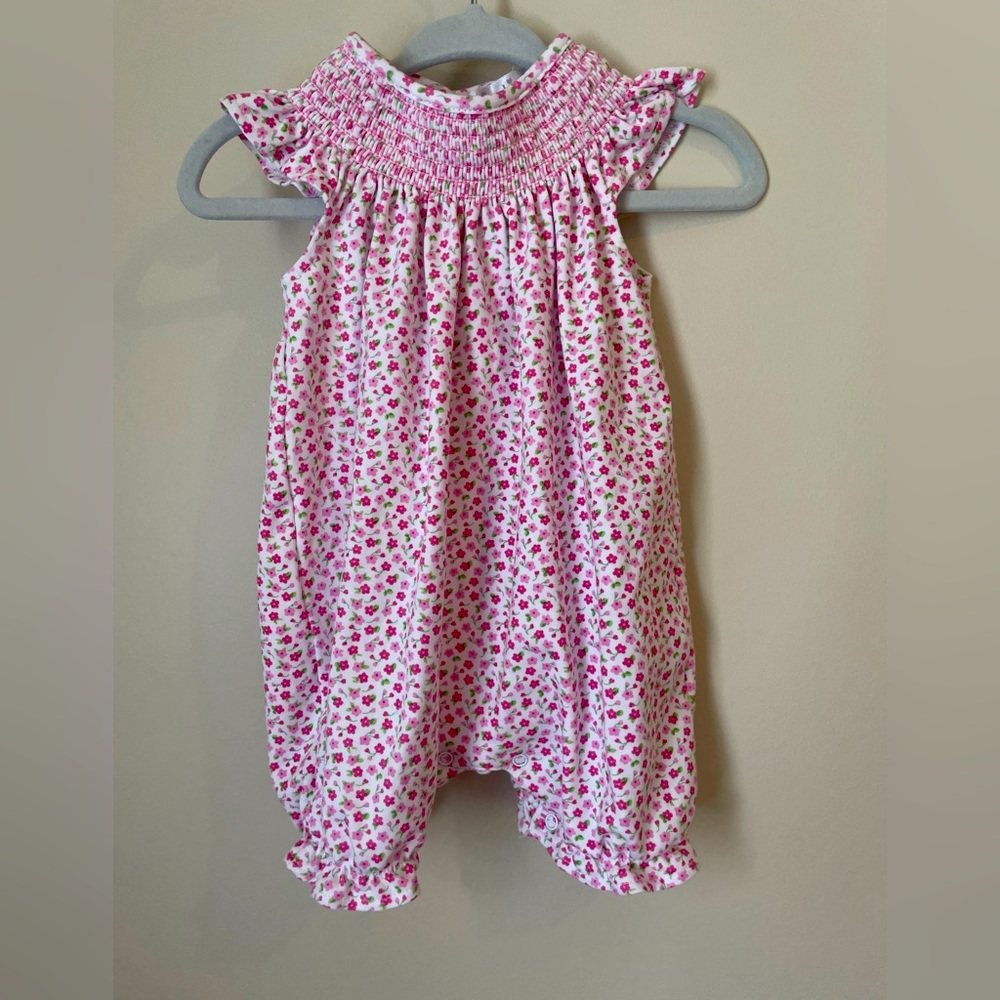 Kissy Kissy Floral Smocked Jumper!